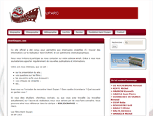 Tablet Screenshot of henriduparc.com